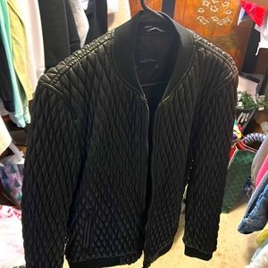 Black Zara Men’s Large jacket, brand new